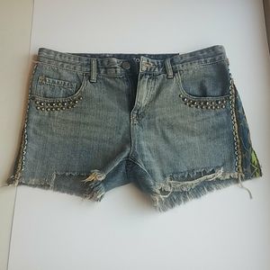 Urban Outfitters BDG boho denim cutoffs NWT